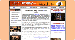 Desktop Screenshot of latindestiny.com