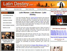 Tablet Screenshot of latindestiny.com